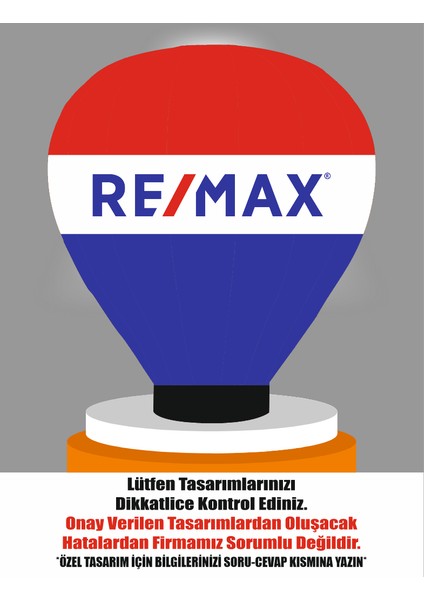 Kapadokya Yer Balonu – Size Özel Tasarım (Oxford Kumaş, 3–6 Metre Seçenekleri) fiyatları