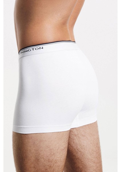 Beyaz Gri Siyah Üçlü Boxer Seti fırsatları