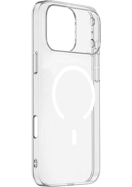 iPhone 17 Pro Kılıf Porto Magsafe Şarj Özellikli Sert Mika