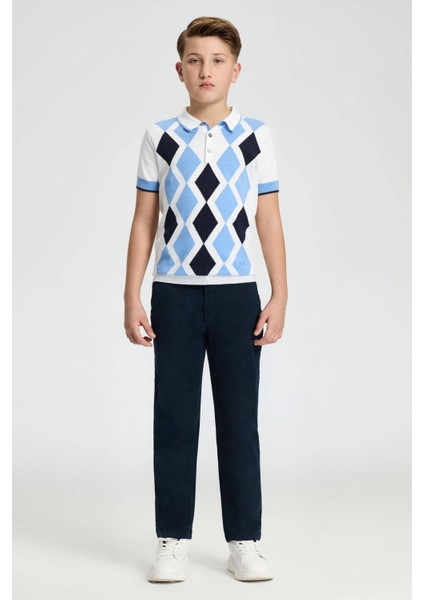 Lacivert Yazlık Çocuk Chino Pantolon fiyatları