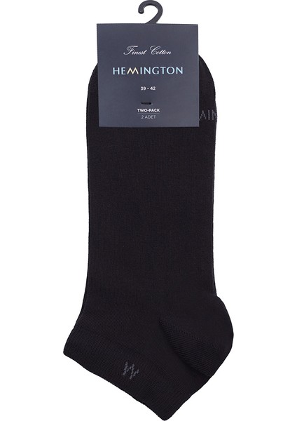 Pamuklu Siyah Ikili Sneaker Çorap Seti modelleri