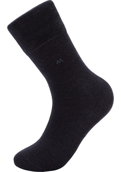 Antrasit Pamuklu Çorap