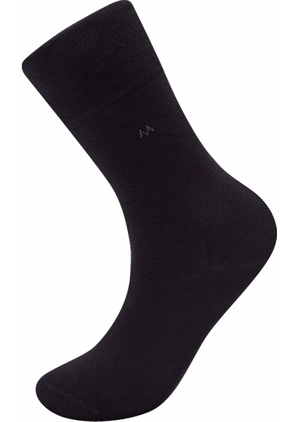 Baklava Desenli Siyah Pamuk Ikili Çorap Seti modelleri