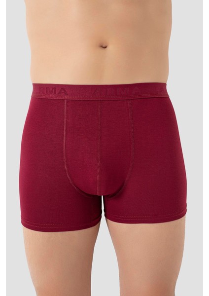 Erkek Bordo Bambu Boxer 3'lü Paket fiyatları