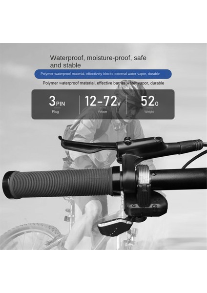 Elektrikli Bisiklet Başparmak Gaz Kelebeği Hızlı Bırakma Sol Elektrikli Bisiklet Parmak Hızlandırıcı Sm Konektörü Bisiklet Aksesuarları (Yurt Dışından) indirimleri