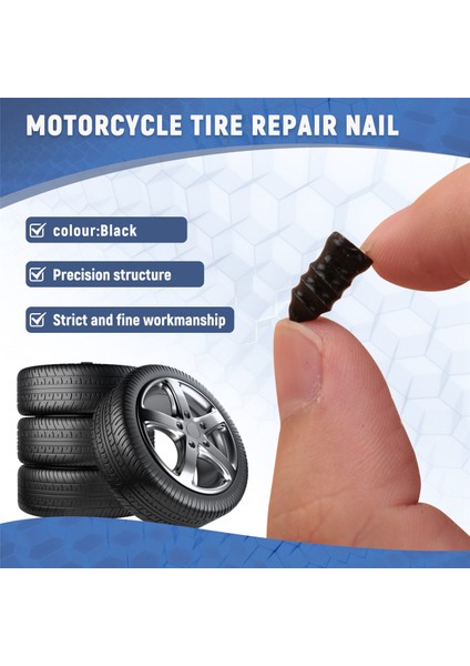 20 Adet Lastik Tamir Kauçuk Çivi Oto Motosiklet Vakum Lastik Tamir Çivisi Hızlı Tamir Aracı Self Servis Lastik Tamir Çivisi L (Yurt Dışından) indirimleri