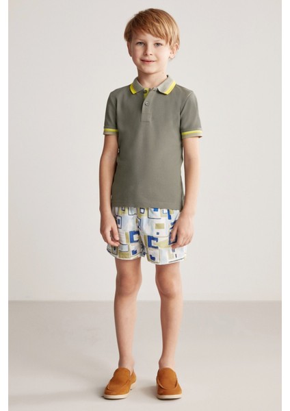 Pike Pamuk Haki Çocuk Polo T-Shirt fiyatları