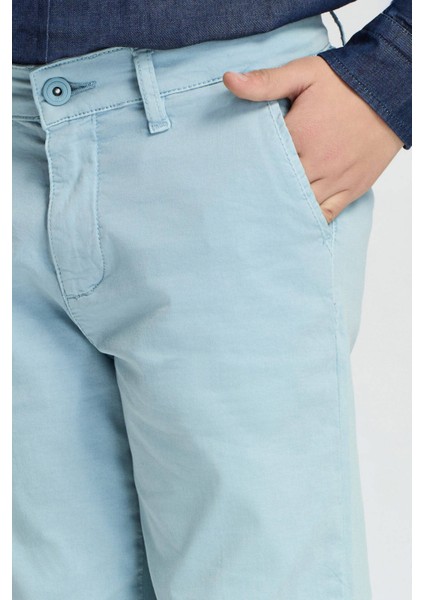 Gök Mavisi Yazlık Çocuk Chino Pantolon fırsatları
