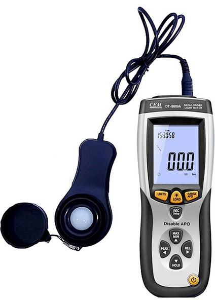 DT8809A Işık Şiddeti Kayıt Cihazı Datalogger fiyatları