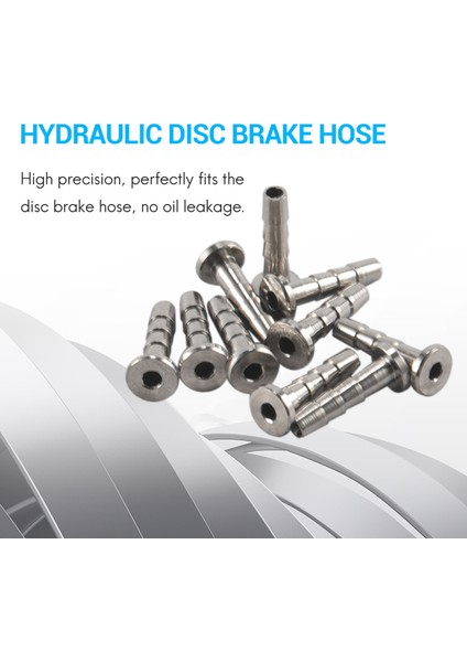 10 Takım Hidrolik Disk Fren Hortumu Mtb Dağ Bisikleti Bisiklet Zeytin Konektörü Eklemek Shimano BH90 Yedek Parça (Yurt Dışından) fırsatları