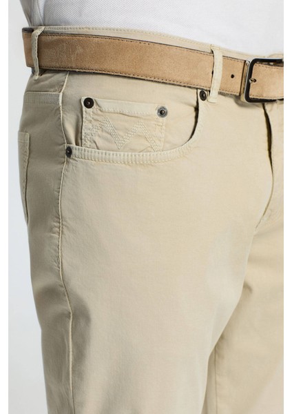 Slim Fit 5 Cep Kum Rengi Chino Pantolon indirimleri