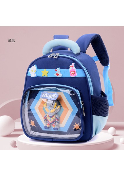 Karikatür Büyük Kapasiteli Anaokulu Okul Çantası Çocuk Omuz Çantası (Yurt Dışından)
