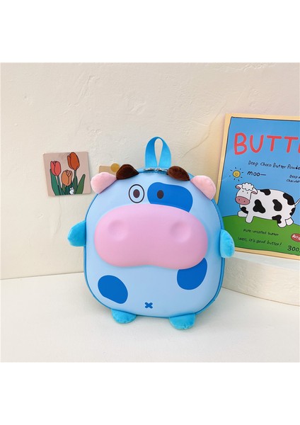 Karikatür Buzağı Okul Çantası Anaokulu Sevimli Omuz Çantası (Yurt Dışından)