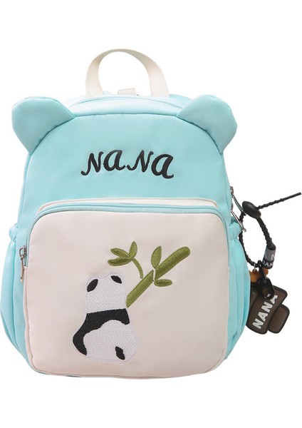 Karikatür Sevimli Küçük Panda Okul Çantası Anaokulu Omuz Çantası (Yurt Dışından)