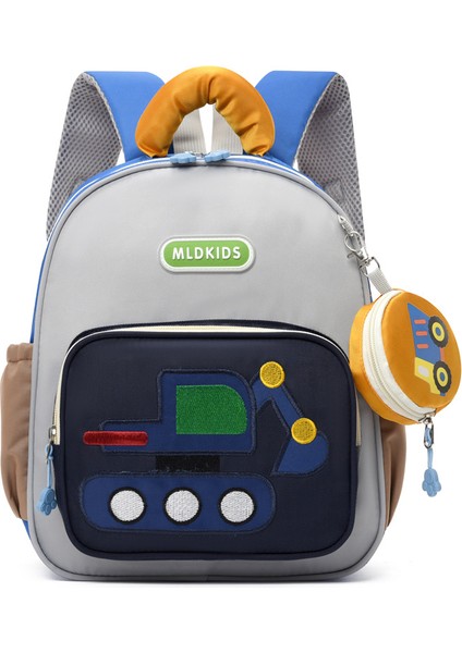 Çocuk Okul Çantası Omurga Koruması Yük Azaltma Büyük Kapasiteli Anaokulu Omuz Çantası (Yurt Dışından)