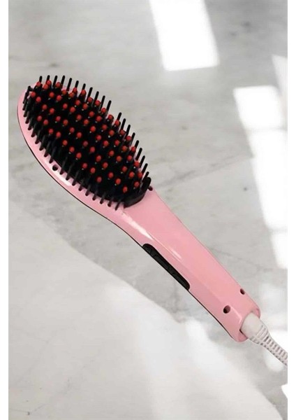Saç Düzleştirici Tarak Isı Ayarlı Yıpranma Önleyici Düzleştirici Fön Tarak fırsatları