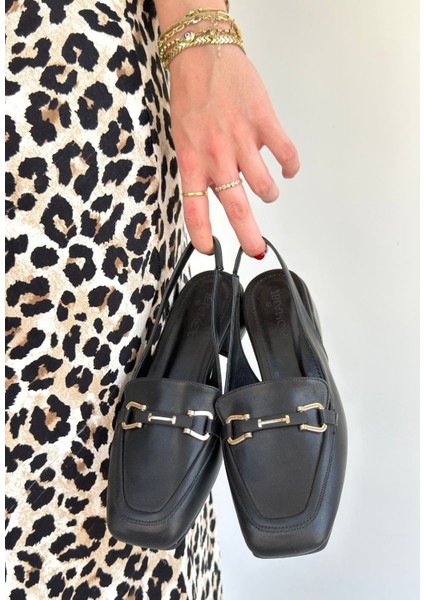 Joone Siyah Cilt Topuklu Ayakkabı fiyatları