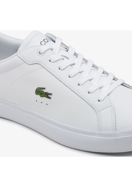 Powercourt Leather Erkek Beyaz Sneaker