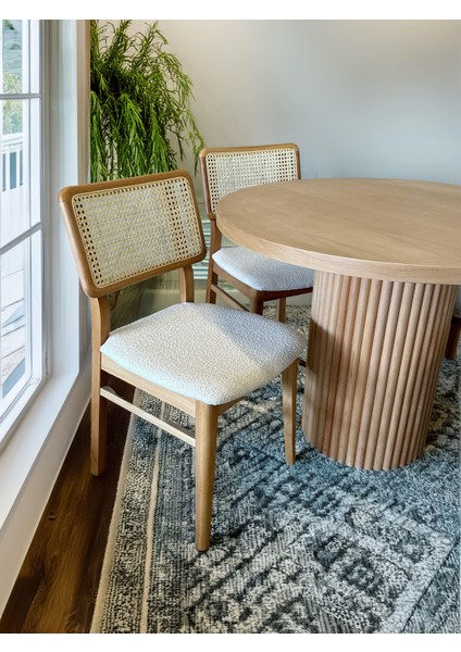 Alberohome Lilyum Masa Takımı 100X100 modelleri