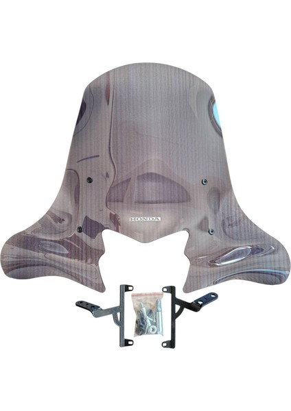 Honda Activa 23-24 Uyumlu Açık Füme Ön Cam Siperlik