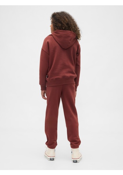 Erkek Çocuk Bordo Relaxed Gap Logo Eşofman Altı fırsatları