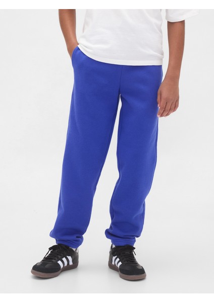 Erkek Çocuk Mavi Relaxed Gap Logo Eşofman Altı modelleri