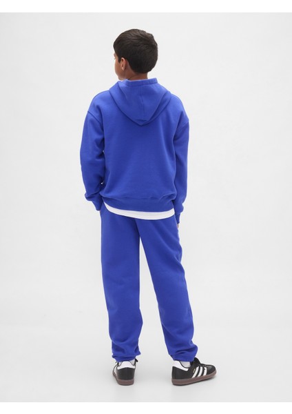 Erkek Çocuk Mavi Relaxed Gap Logo Eşofman Altı fırsatları