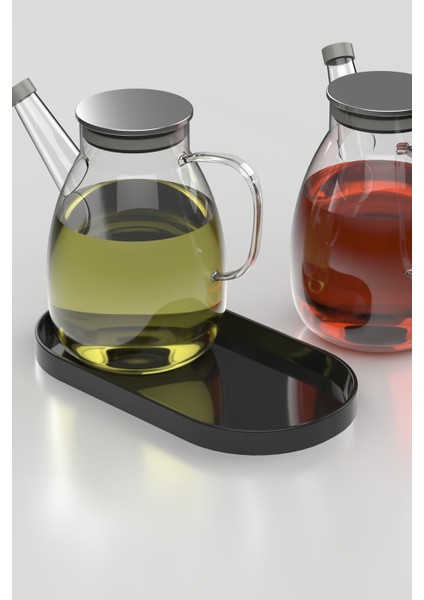 Xl Büyük Boy Granit Yağlık Altlığı,yağdanlık Standı,mutfak Banyo Için Organizer (Cam Yağdanlıksız) fiyatları