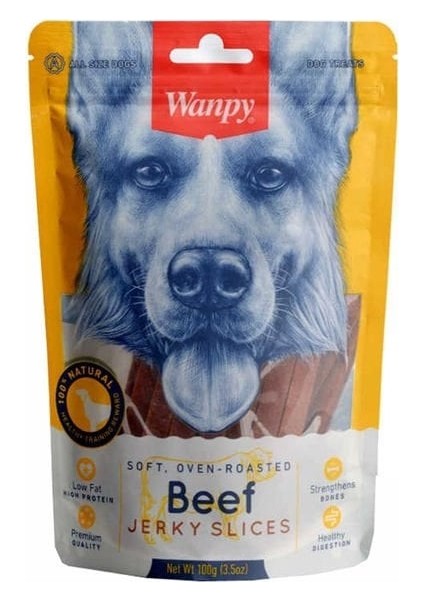 Yumuşak Sığır Eti Parçalı Köpek Ödül Maması 100 Gr