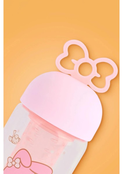 Sanrio Lisanslı Süzgeçli Borosilikat Cam Şişe - My Melody modelleri