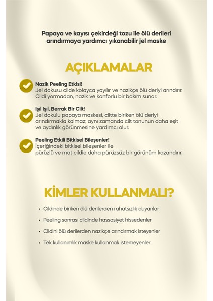 Papaya Özlü Pürüzsüzleştirici Peeling 50ml A'PIEU Fresh Mate Papaya Mask (Peeling) fiyatları