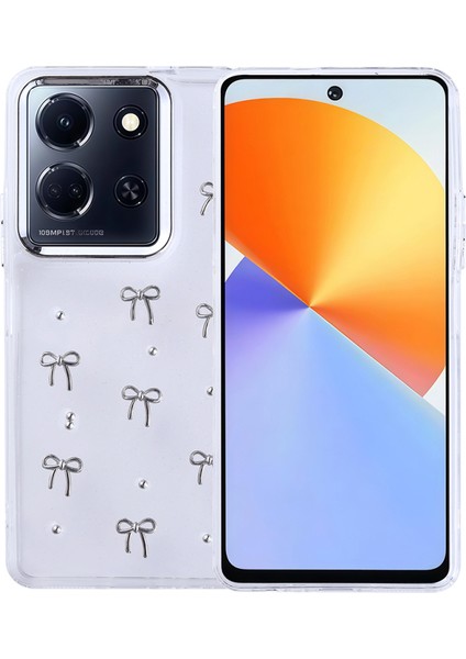 Infinix Note 30 5g Kılıf Figürlü ve Sert Yapılı Şeffaf Sağlam Premium Silikon Kapak Ryc/kutup