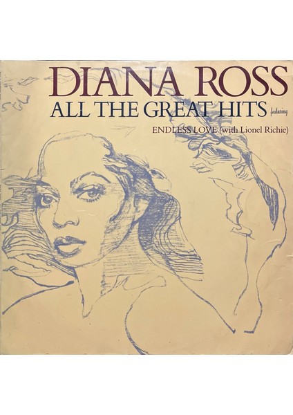 Diana Ross All The Greatest Hits Lp Plak