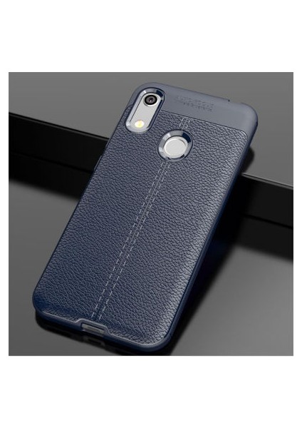 Honor 8A Kılıf Deri Silikon Yüzeyli Yüksek Kaliteli Silikondan Üretilmiş Premium Silikon Kapak Ryc/niss