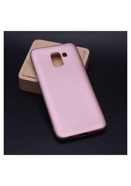 Samsung Galaxy J6 Kılıf Esnek Yapılı Ince Slim Silikon Kapak Ryc/premier
