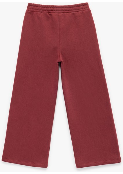 Şardonlu Biyeli Pamuklu Beli Lastikli Eşofman Altı fiyatları