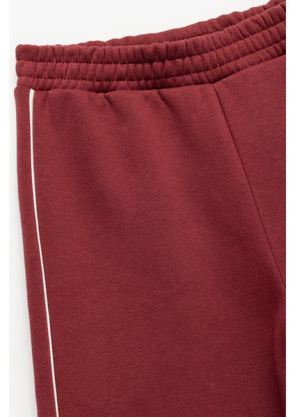 Şardonlu Biyeli Pamuklu Beli Lastikli Eşofman Altı modelleri