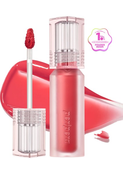 Doğal Tonlarda, Uzun Süre Kalıcı, Işıltılı Tint PERIPERA Water Bare Tint (04 All Right Peach)