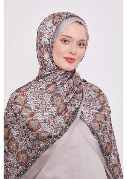 11975 Levidor Hint Ipeği Şal #08-25#