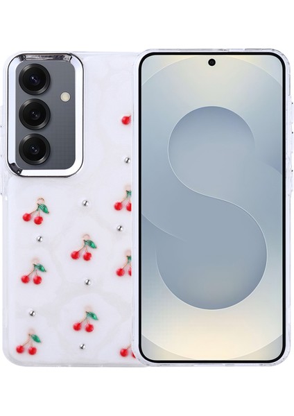 Samsung Galaxy S25 Kılıf Figürlü ve Sert Yapılı Şeffaf Sağlam Premium Silikon Kapak Ryc/kutup