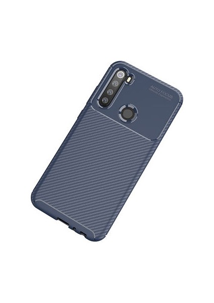 Redmi Note 8t Kılıf Karbon Desenli Esnek Yüksek Kaliteli Meteryalden Üretilmiş Silikon Kapak Ryc/negro