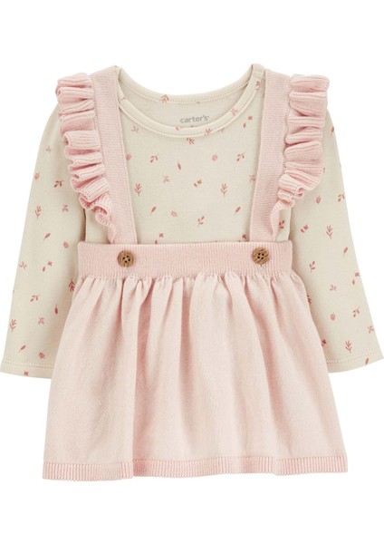 Layette Kız Bebek Elbise Set 2'li Paket