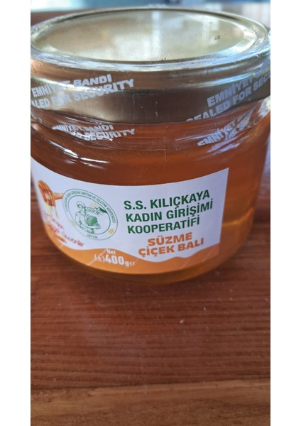 Doğal Süzme Çiçek Balı 400 gr