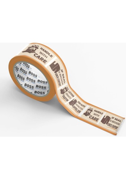 Özel Bant Uyarı Bandı - Bant Baskılı 50 mm x 66M