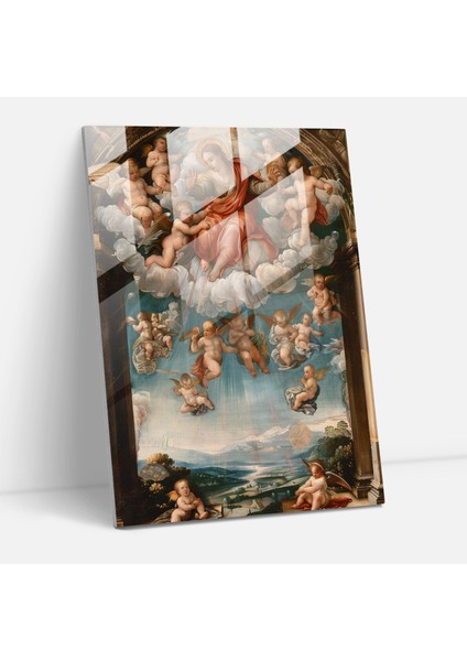 Raffaello Sanzio Ev Dekorasyonu - Raffaello Sanzio Cam Tablo Ev Dekorasyonu