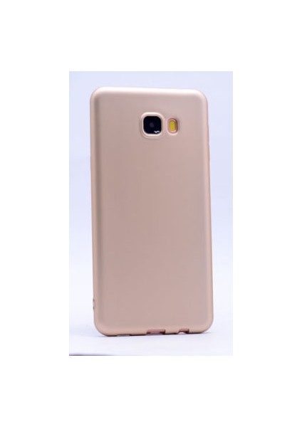 Samsung Galaxy C5 Kılıf Esnek Yapılı Ince Slim Silikon Kapak Ryc/premier