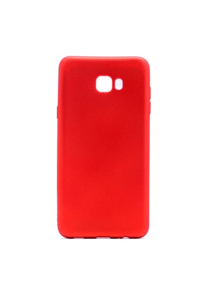 Samsung Galaxy C5 Pro Kılıf Esnek Yapılı Ince Slim Silikon Kapak Ryc/premier