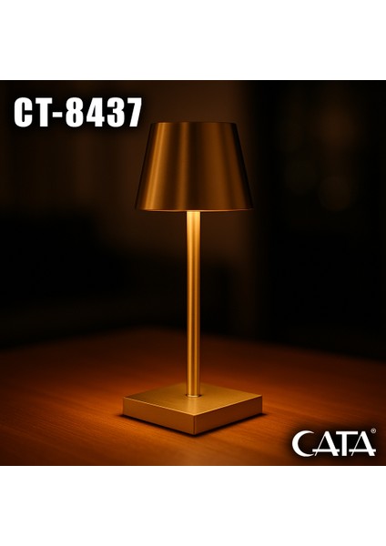 CT-8437 Istanbul Şarjlı Dim Edilebilir Dekoratif Masa Lambası