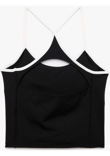 Slim Fit Çapraz Ip Askılı Sırt Detaylı Spor Bluz fiyatları