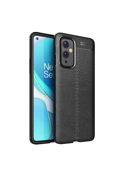 One Plus 9 Kılıf Deri Silikon Yüzeyli Yüksek Kaliteli Silikondan Üretilmiş Premium Silikon Kapak Ryc/niss